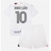 Günstige AC Milan Rafael Leao #10 Babykleidung Auswärts Fussballtrikot Kinder 2023-24 Kurzarm (+ kurze hosen)